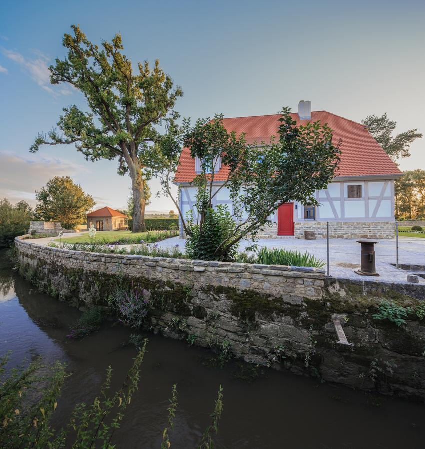 Hotel Dorfmuehle Lehrberg Exteriér fotografie