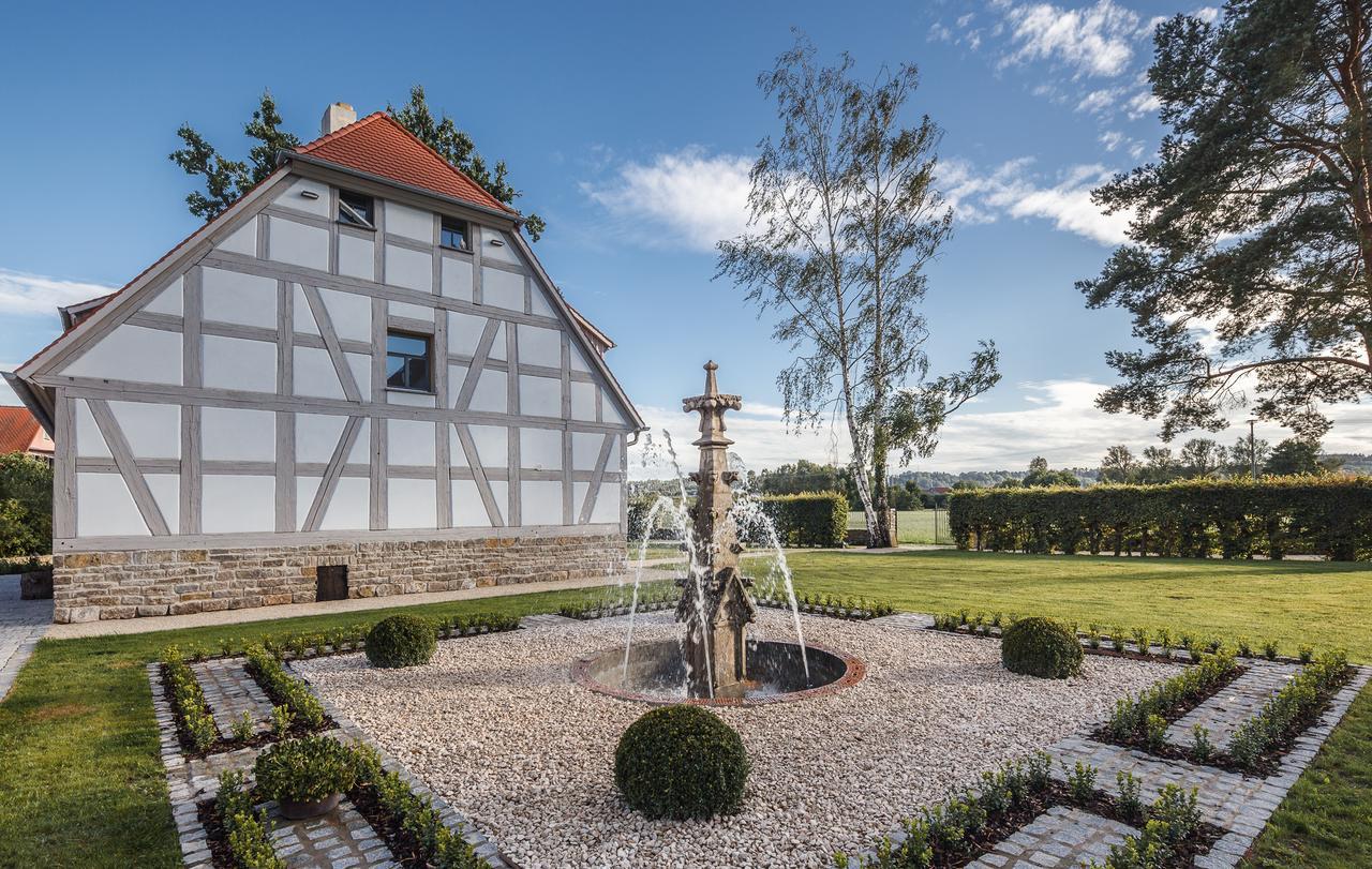Hotel Dorfmuehle Lehrberg Exteriér fotografie